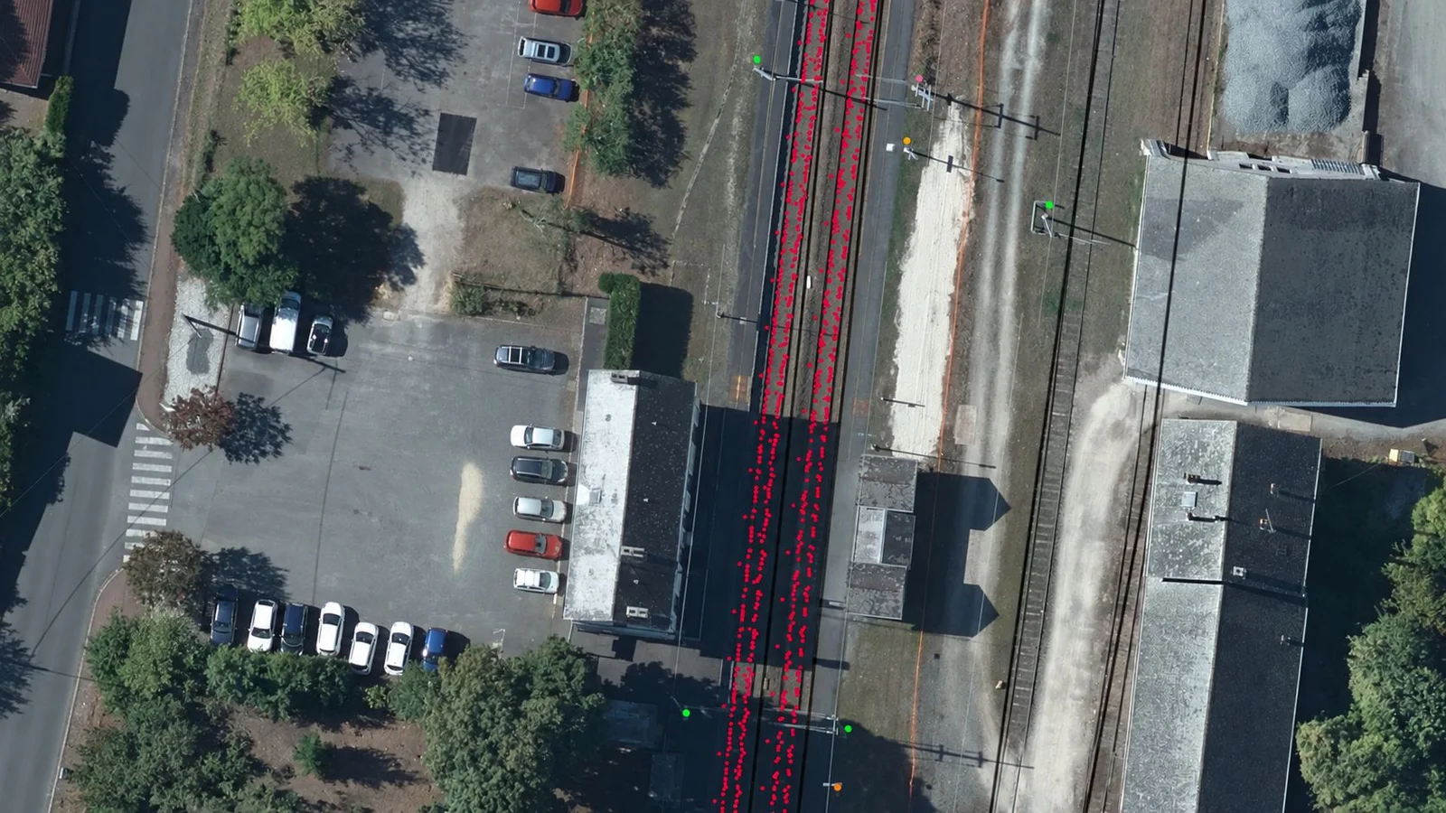 Imajnet Maps and AI - inventaire des quais et des voies d’une gare à partir de données de cartographie mobile