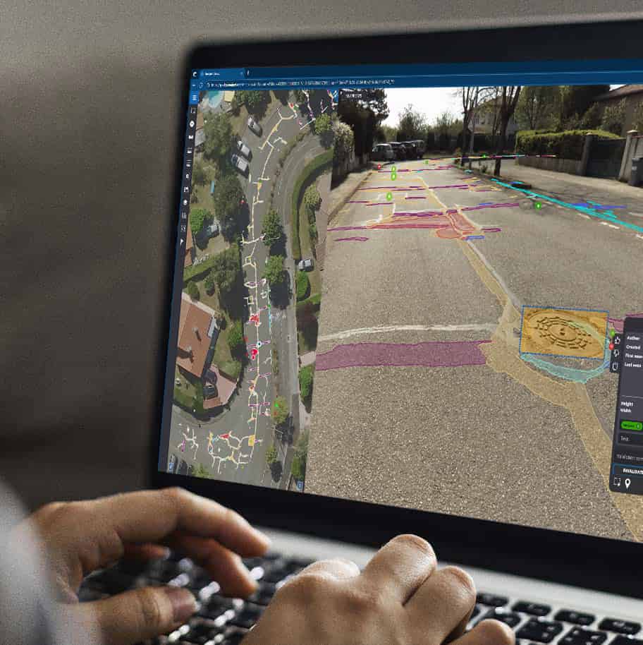 Imajnet AI infrastructure network mapping across road and rail assets